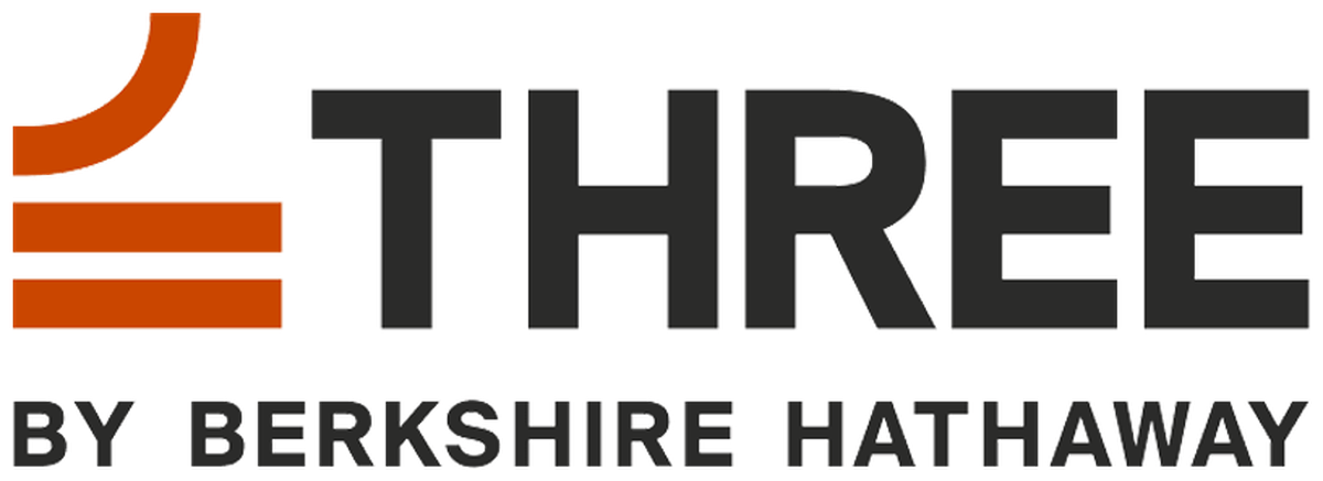 THREE by Berkshire Hathaway insurance logo